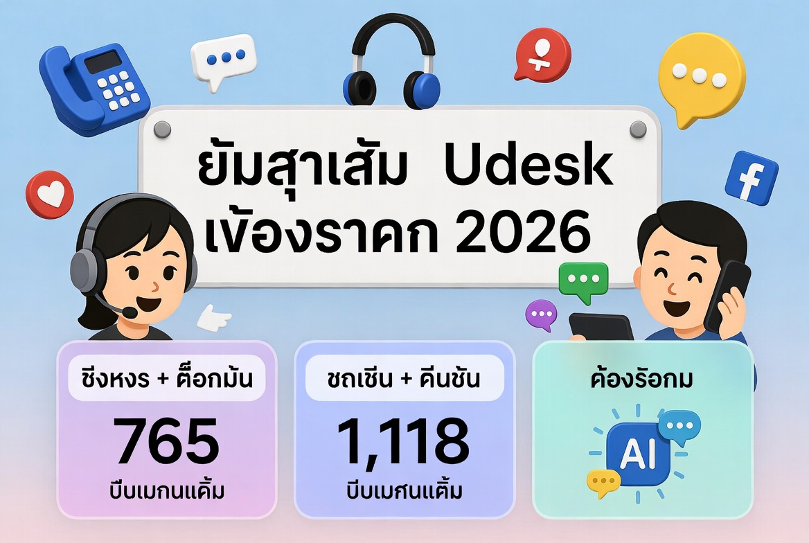 ระบบ ศูนย์บริการโทรศัพท์ สำหรับธุรกิจไทย 2026 แนะนำฟีเจอร์ AI