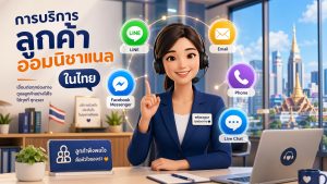 การบริการลูกค้าออมนิชาแนลในไทย: วิธีรวม LINE, WhatsApp และ Shopee ให้เป็นหนึ่งเดียว